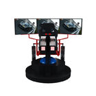 3 Dof Motion Simulator مسابقه ماشین بازی ماشین 9d Vr Electric 3 Screens