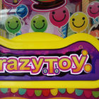 دستگاه بازی های کودکان و نوجوانان سفارشی ، ماشین اسباب بازی Crazy Toy 3 Player بلیط بازی های قرعه کشی بلیط