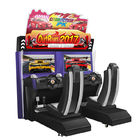 Arcade 32 Inch Outrun Racing Game Simulator Machines Red Color 110v / 220v