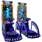 ماشین آلات بازی های ویدئویی با سکه و سکه Pusher Type Arcade Hover Race Simulator Kids