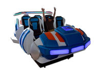 Cool Family 6 Seac Spaceship 9D VR Game Machine Theme Park Simulator Simulator پرواز برای بزرگسالان