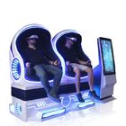 شبیه سازی صندلی جذاب 9D VR سینمایی Egg Shape VR صندلی های اتومبیل سواری تک / دو نفره / سه تایی