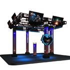 اتاق فرار تجاری Big VR Platform Standing 9D VR Station Space HTC VIVE سیستم واقعیت مجازی