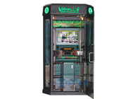 ماشین سکه Pusher Mini KTV غرفه کارائوکه با صفحه نمایش برای بازار / خیابان / پارک