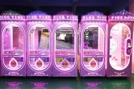 Pink Date Arcade Coin Operated Claw Toy Crane Machine