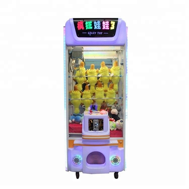 150w بازی های سرگرمی داخلی بازی اسباب بازی های ماشین آلات Vender / Machine Crane Claw