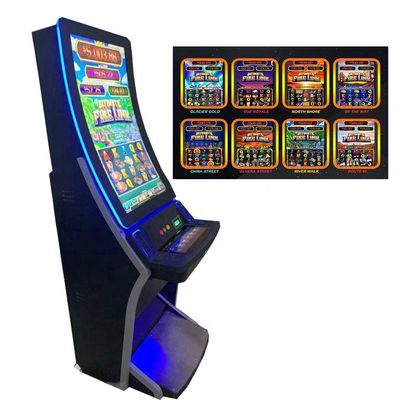 8 in 1 43 "Curve Screen Ultimate Firelink Slot Machine with Touch I Deck